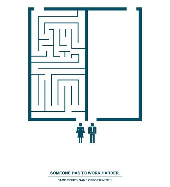 métafora desigualdad de género como laberinto