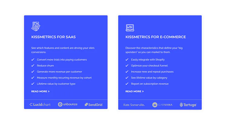 beneficios de kissmetrics