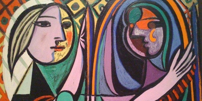 Obra de cubismo y arte moderno
