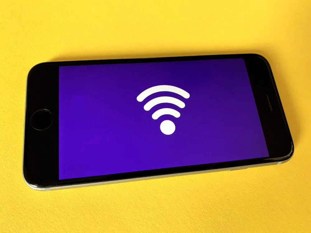 ícono de wifi en celular