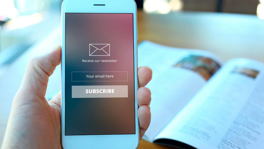 suscripción de un usuario a una base de datos