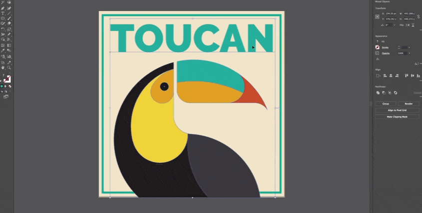 panel inteligente adobe illustrator cc 2018