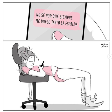 Webcómic Arte con Eme, por Marta Tapia