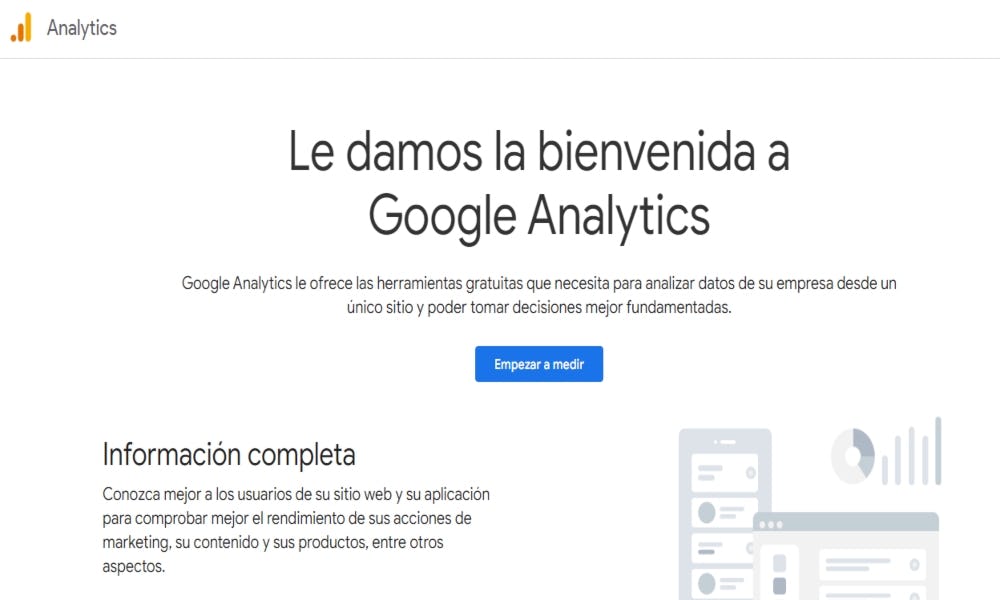 Google Analytics dentro de los mejores 10 ejemplos de software de productividad