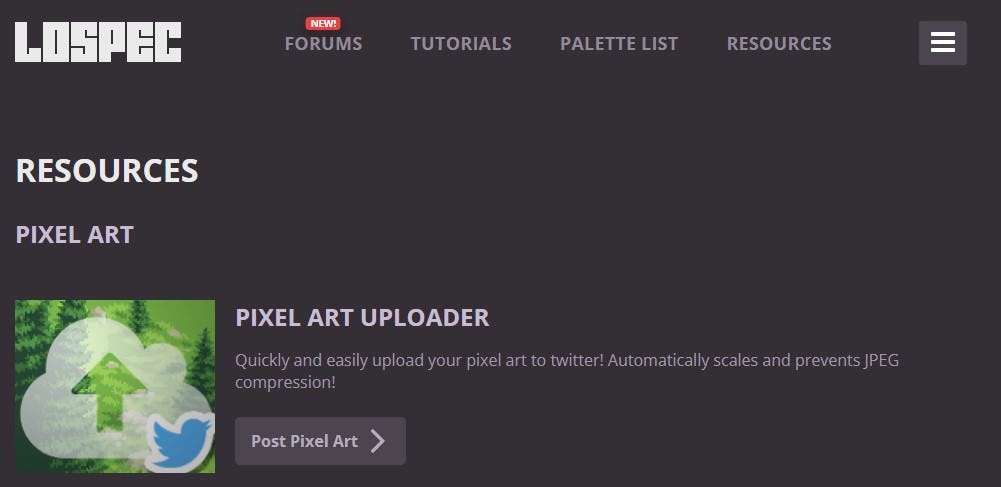 Recursos para pixel art