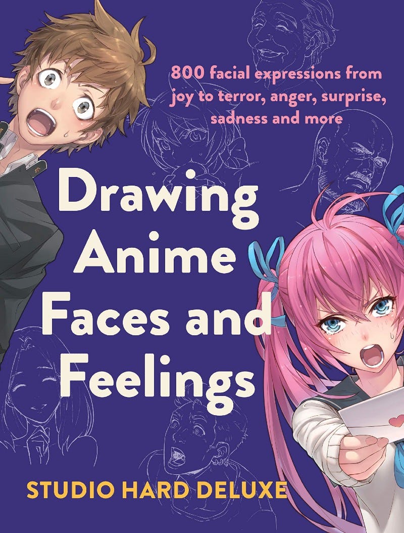 Drawing anime faces and feelings