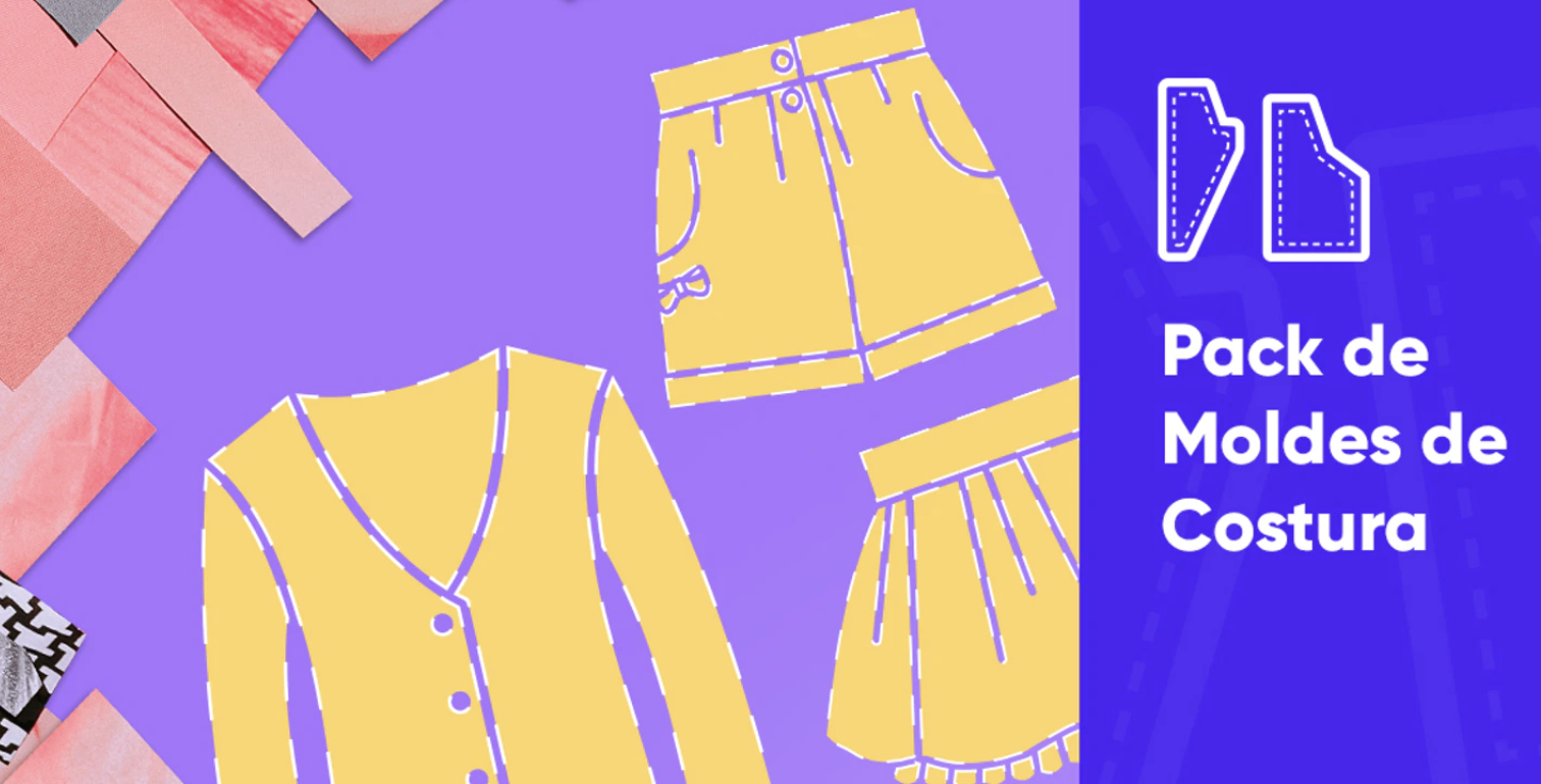 pack moldes costura