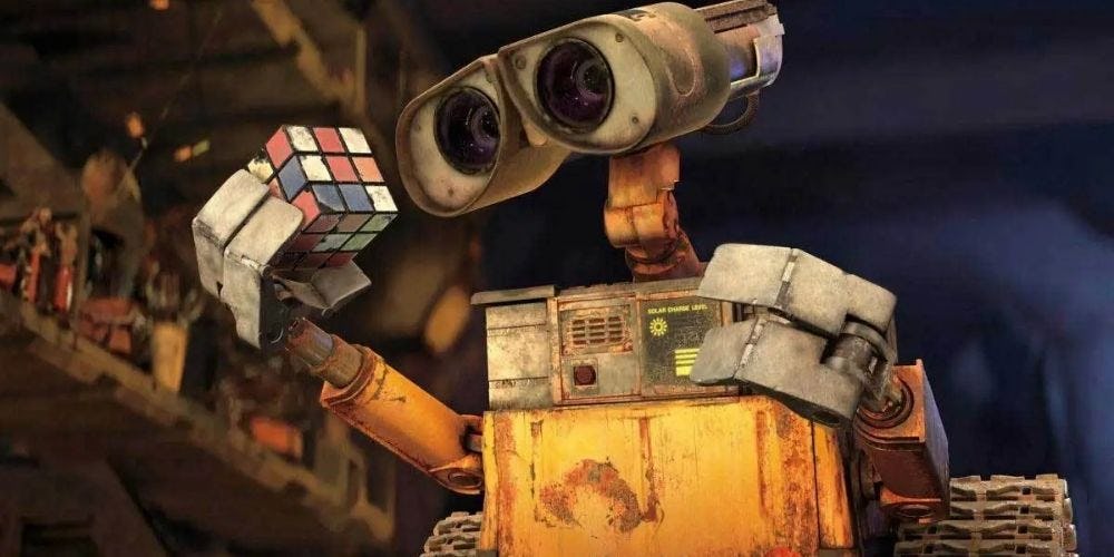 Pelicula de animacion pixar  Wall-E