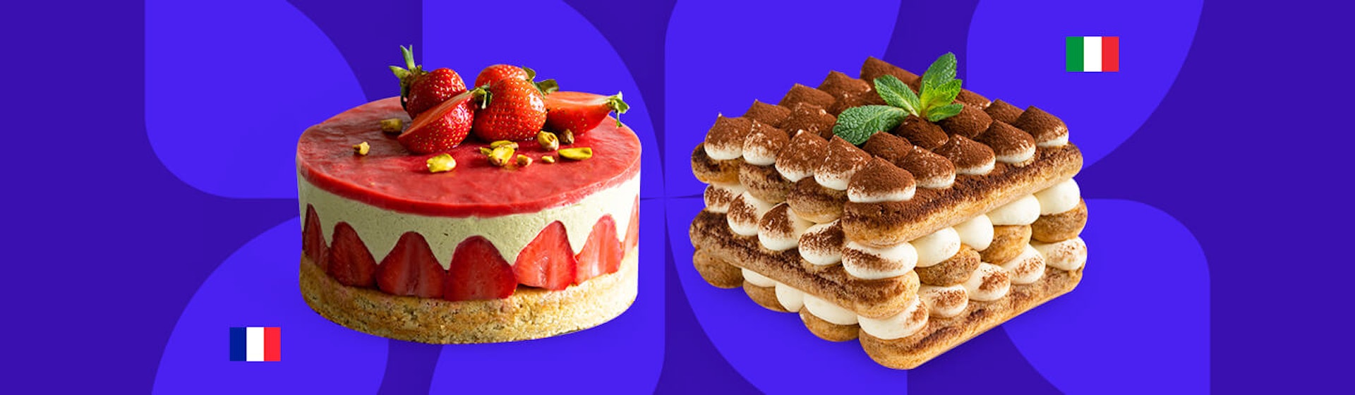 ¿Cuál es la diferencia entre la pastelería italiana y la pastelería francesa?