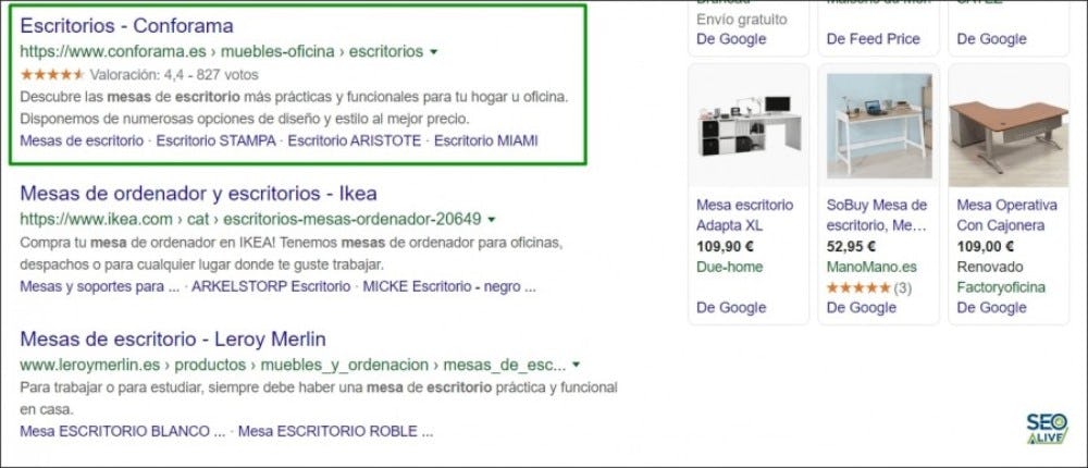 Ejemplo data estructurada