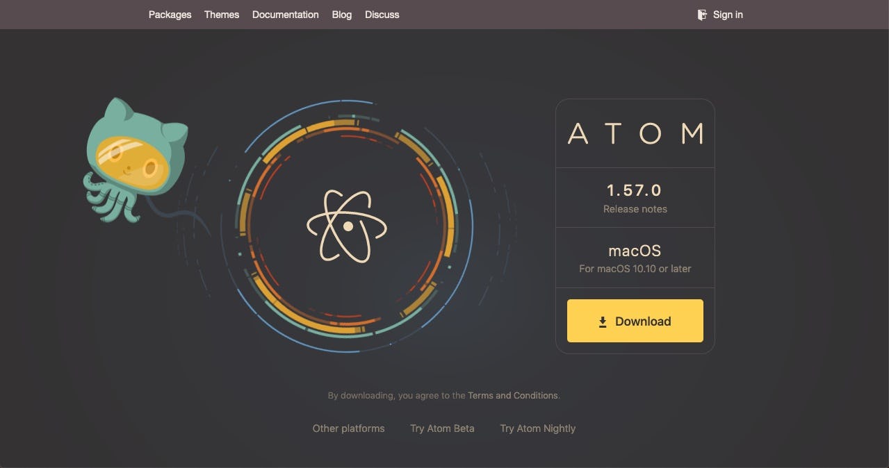 Atom Editor HTML