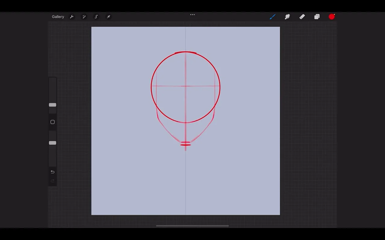 Dibujando las líneas de la quijada