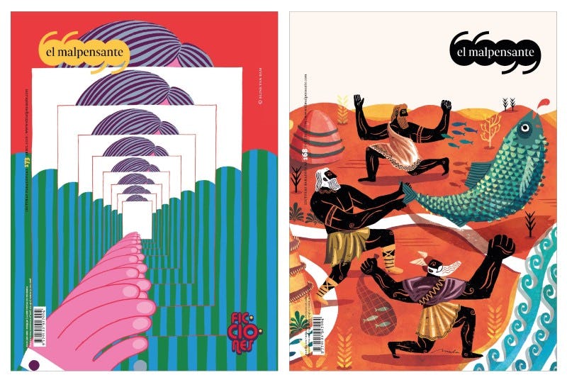 Ejemplo para aprender a diseñar revistas