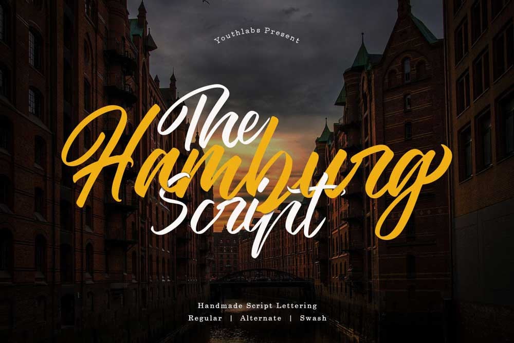 The Hamburg font