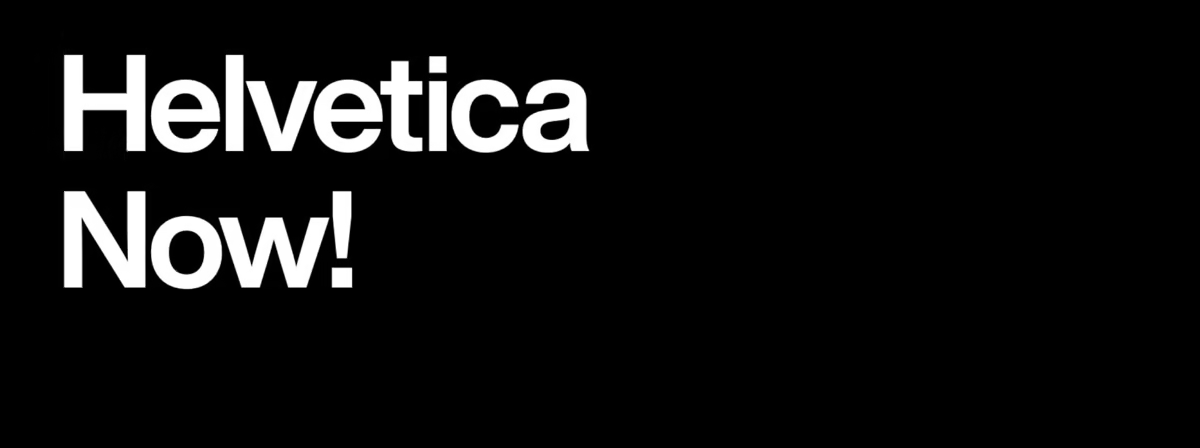 Tipografía Helvetica