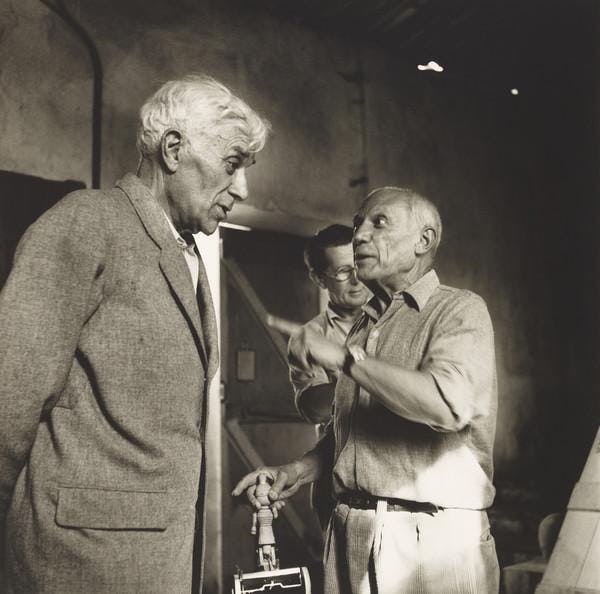 Pablo Picasso y Georges Braque