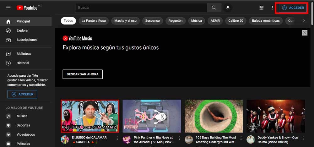 como abrir un canal de Youtube1
