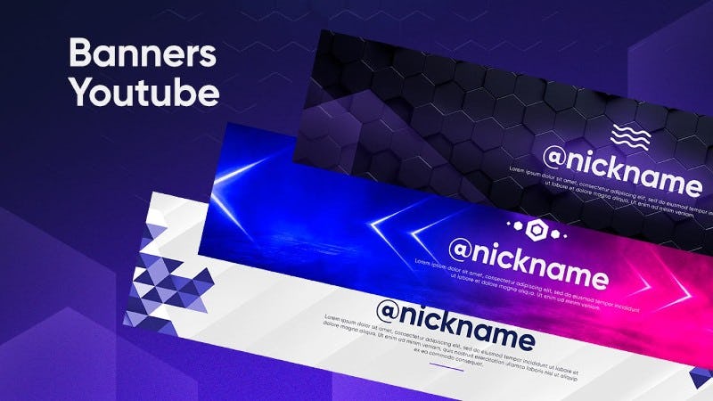 Fotos de portada y banners para YouTube