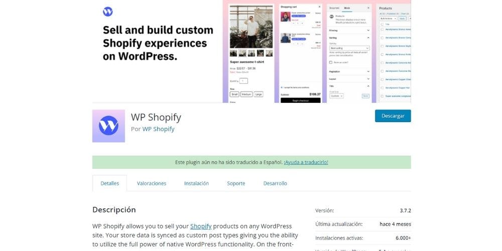 Shopify para WordPress