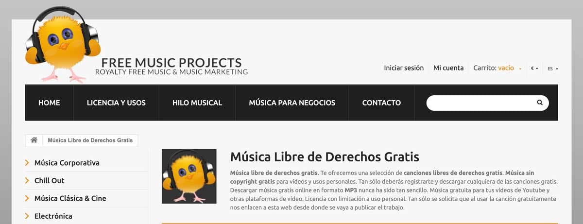 Free Music Projects bancos de sonidos para dj