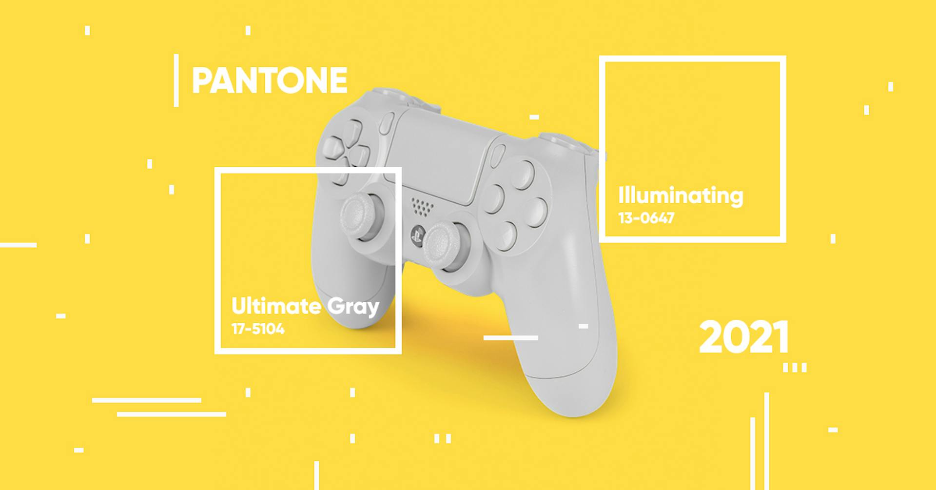 Revelación Pantone color 2021: ultimate gray + illuminating