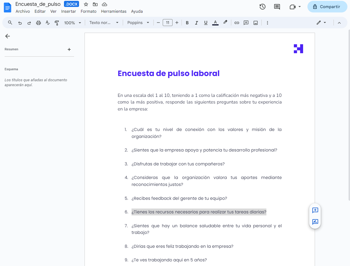 encuesta de pulso crehana recurso