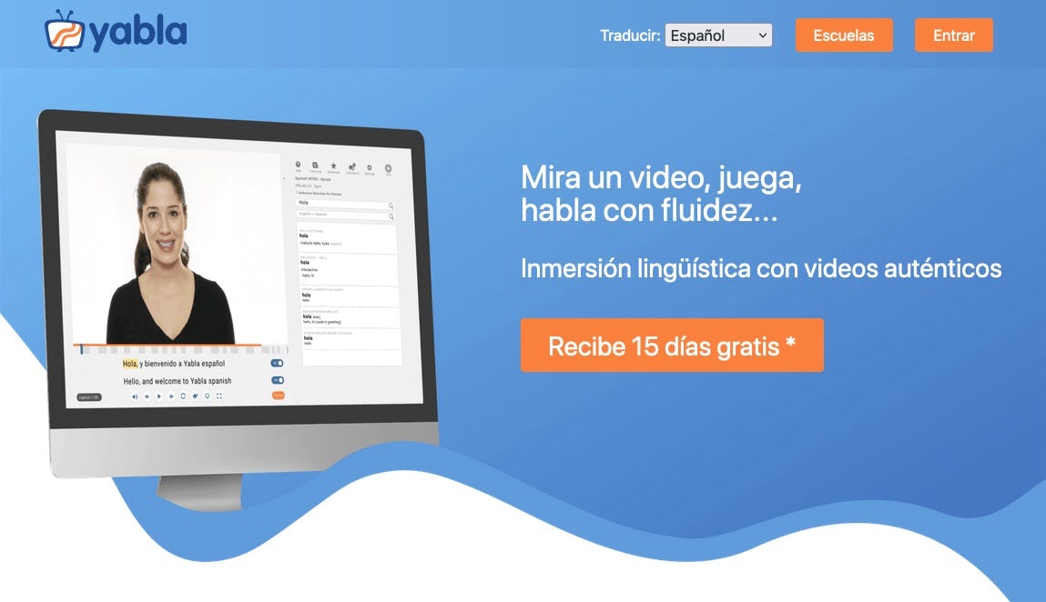 Yabla app para aprender idiomas