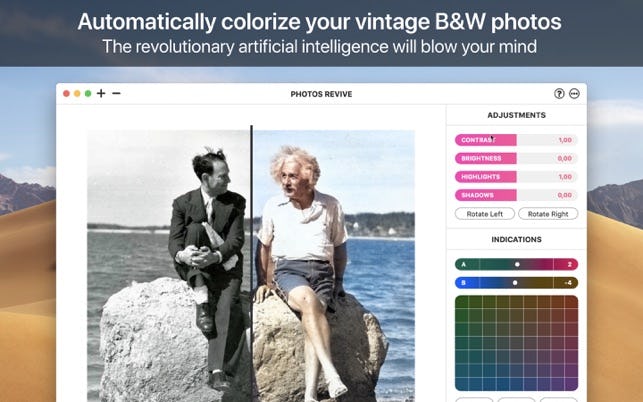 Photos Revive Apple retoque digital fotos antiguas