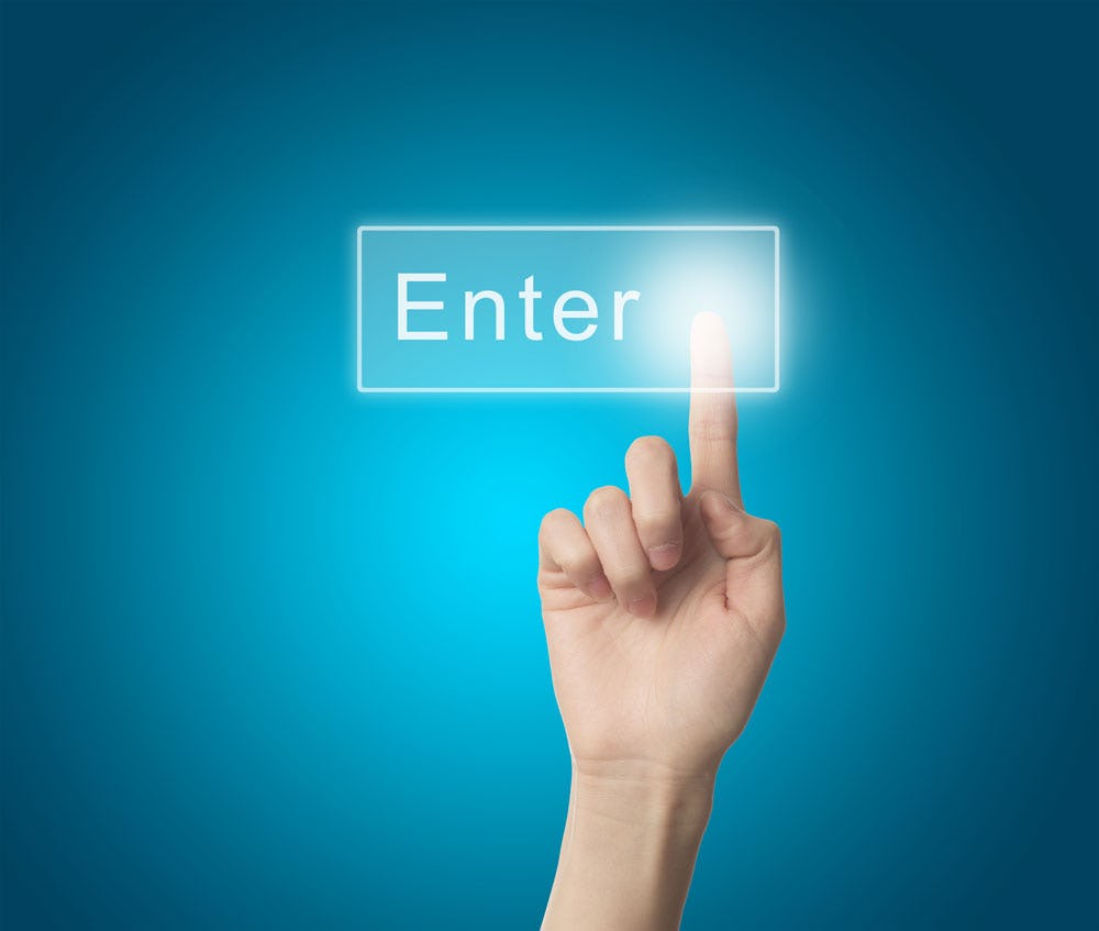 Boton de llamado a la accion con fondo azul