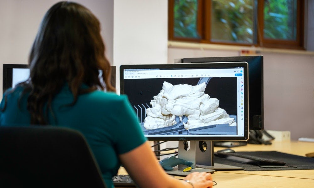 Trabajo de diseño previo al de la máquina de impresión 3D