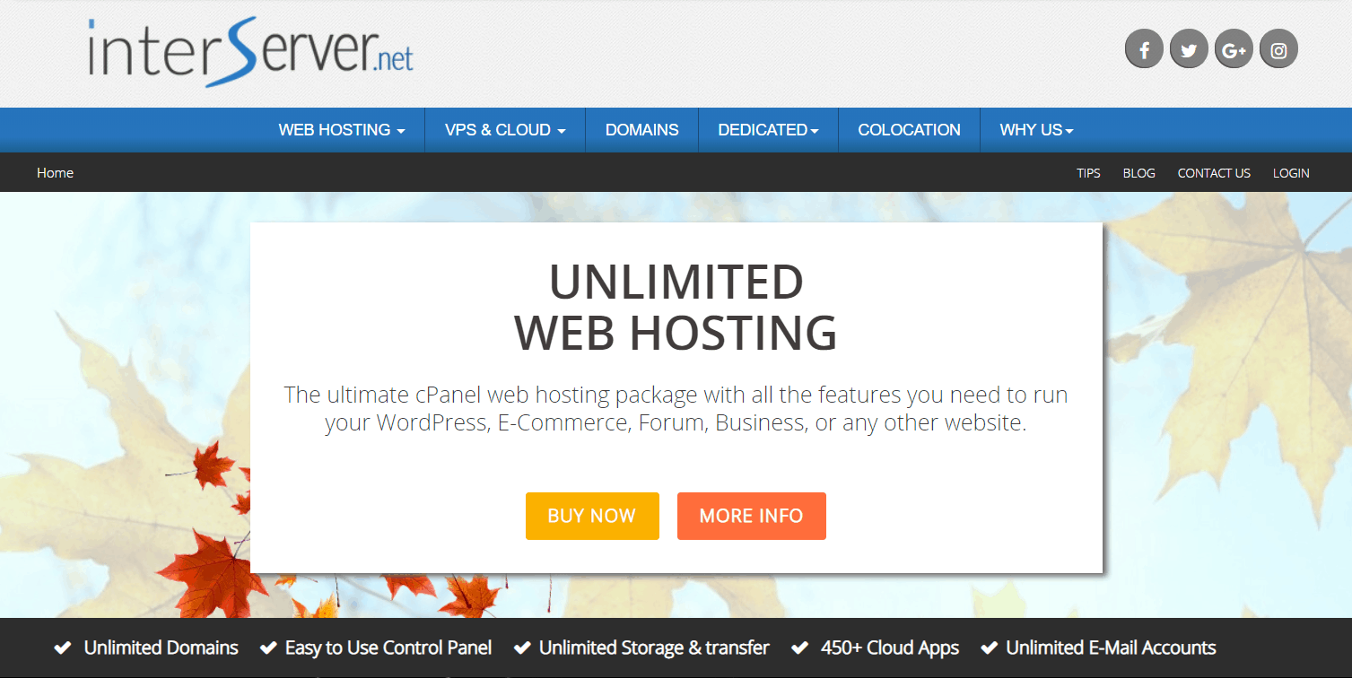 Interserver web host