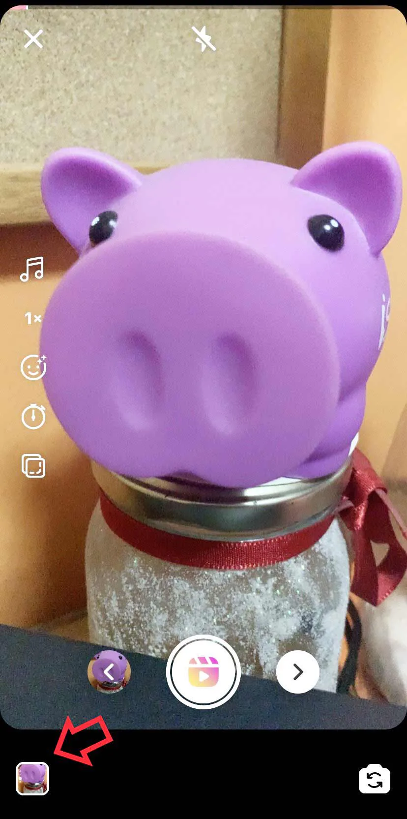 añadir videos de la galería en Reels de Instagram