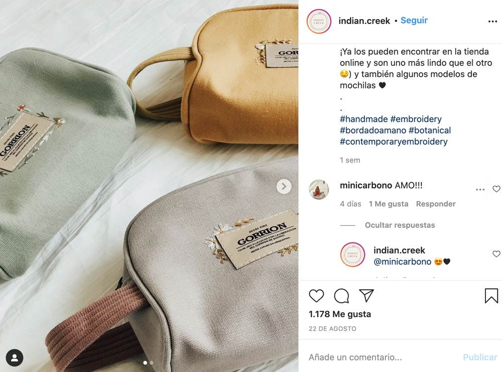 publicacion lara instagram artista