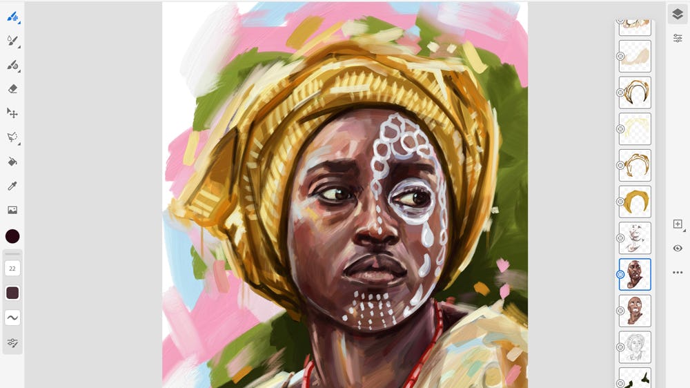 Adobe Fresco: la novedosa app para pintar