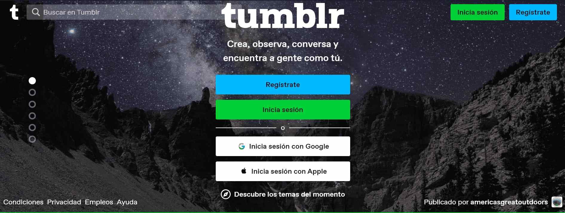 Imagen completa de Tumblr