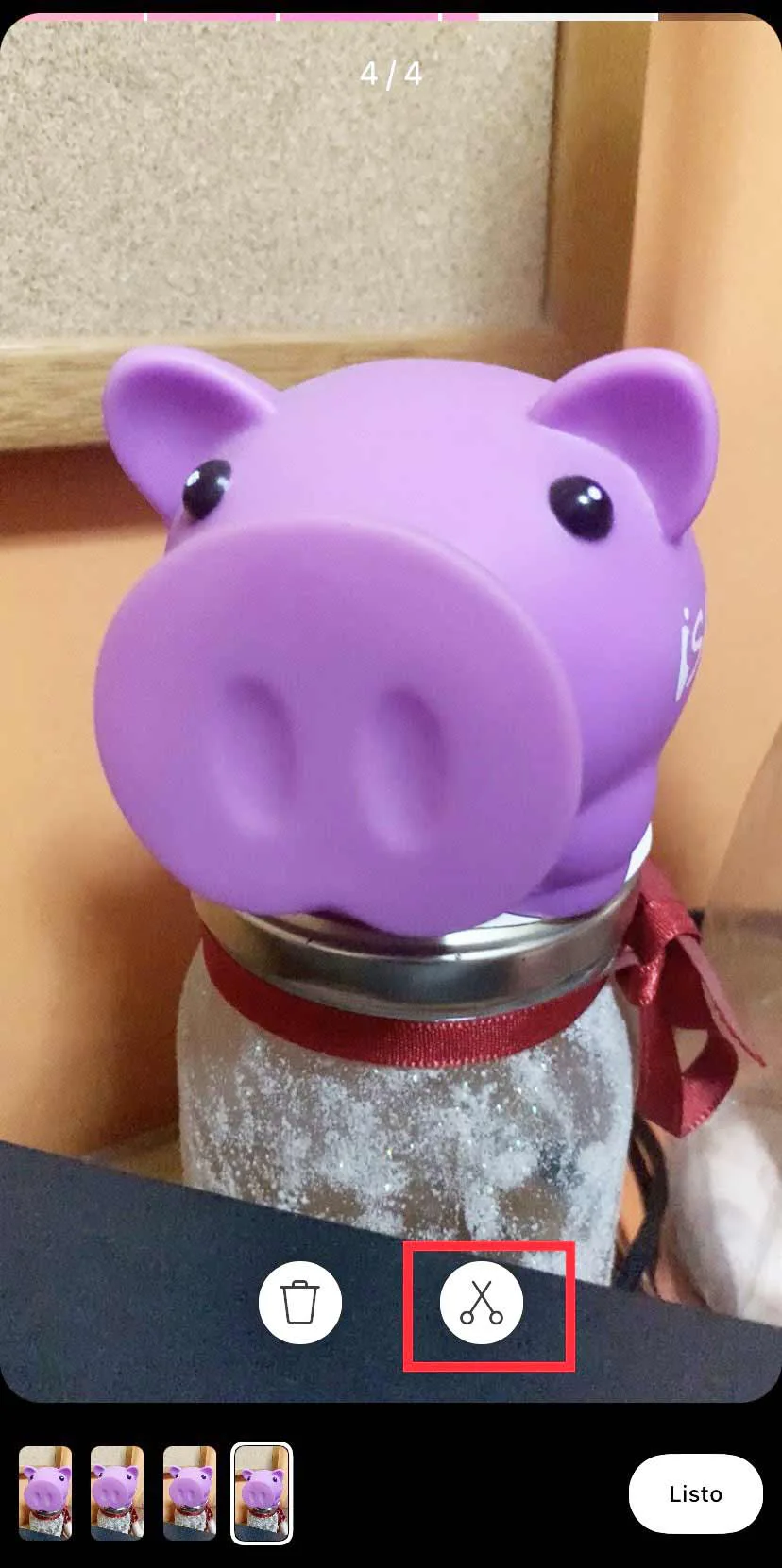 recortar clip en Instagram Reels