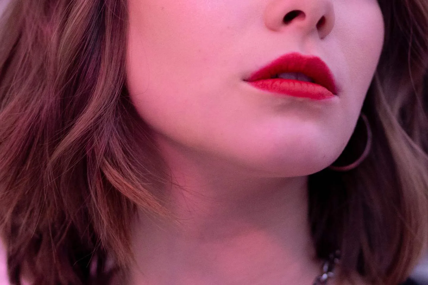 ejemplo de las puntas de cabello en capas