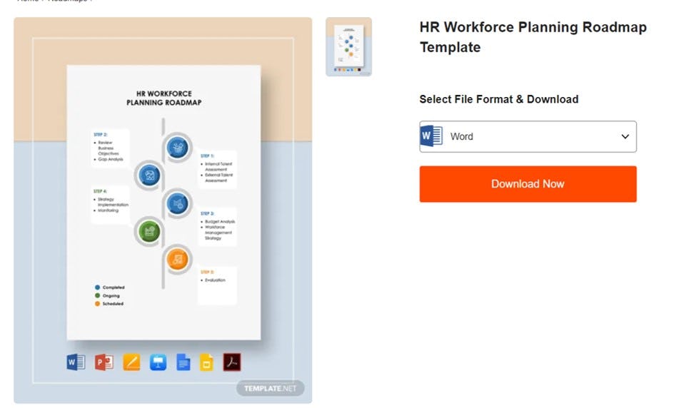 roadmap de recursos humanos