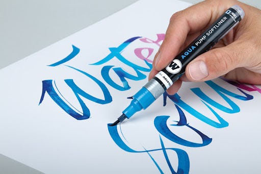 Rotuladores acuarelables