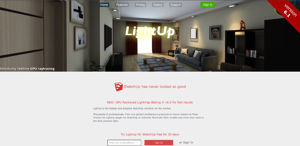 LightUp hacer renderizados de alta resolución