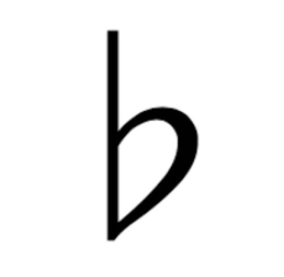 signo bemol partitura piano