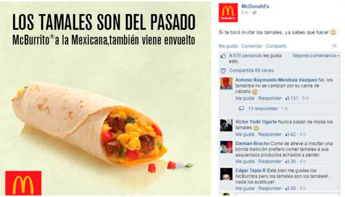 McDonalds McBurritos Campana Fallida