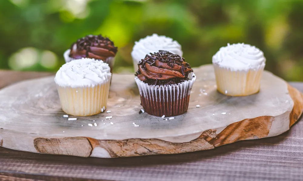 Cupcakes perfectos para armar una mesa dulce