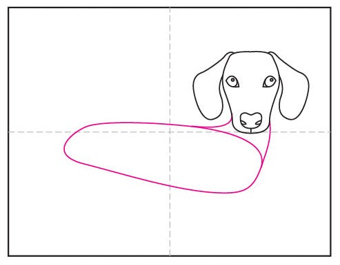 aprende dibujar perro salchicha