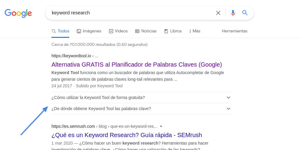 Fragmentos enriquecidos de FAQ