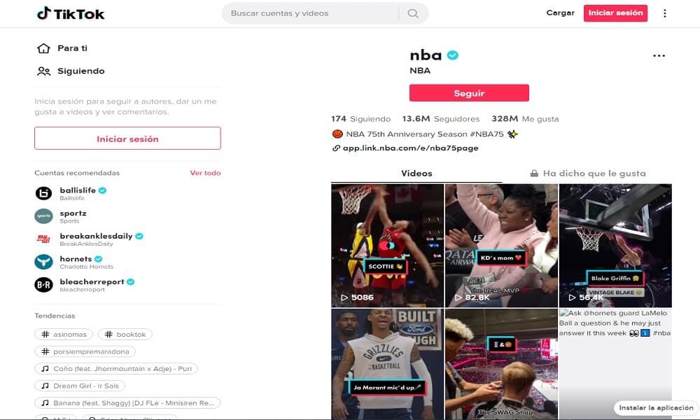 nba tiktok