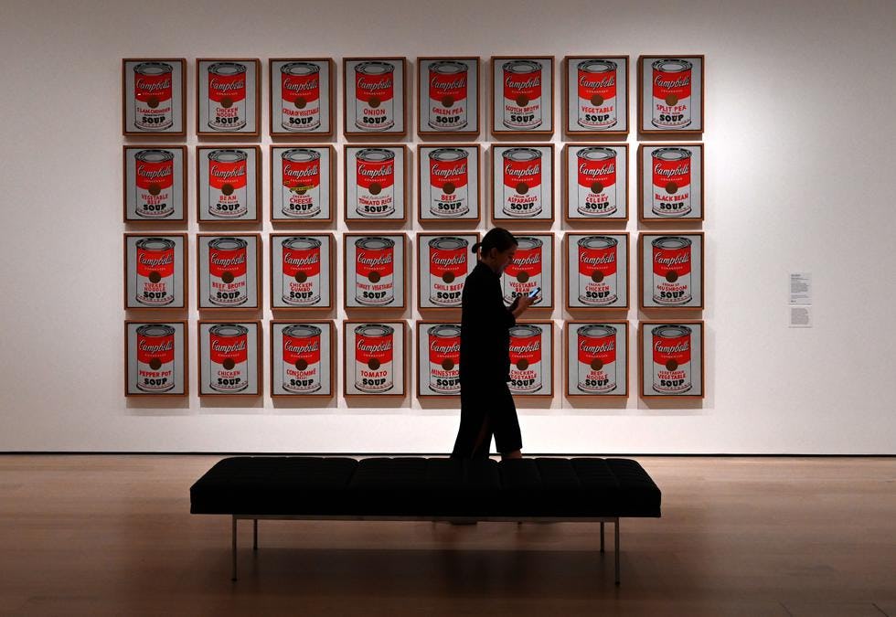 Andy warhol arte moderno