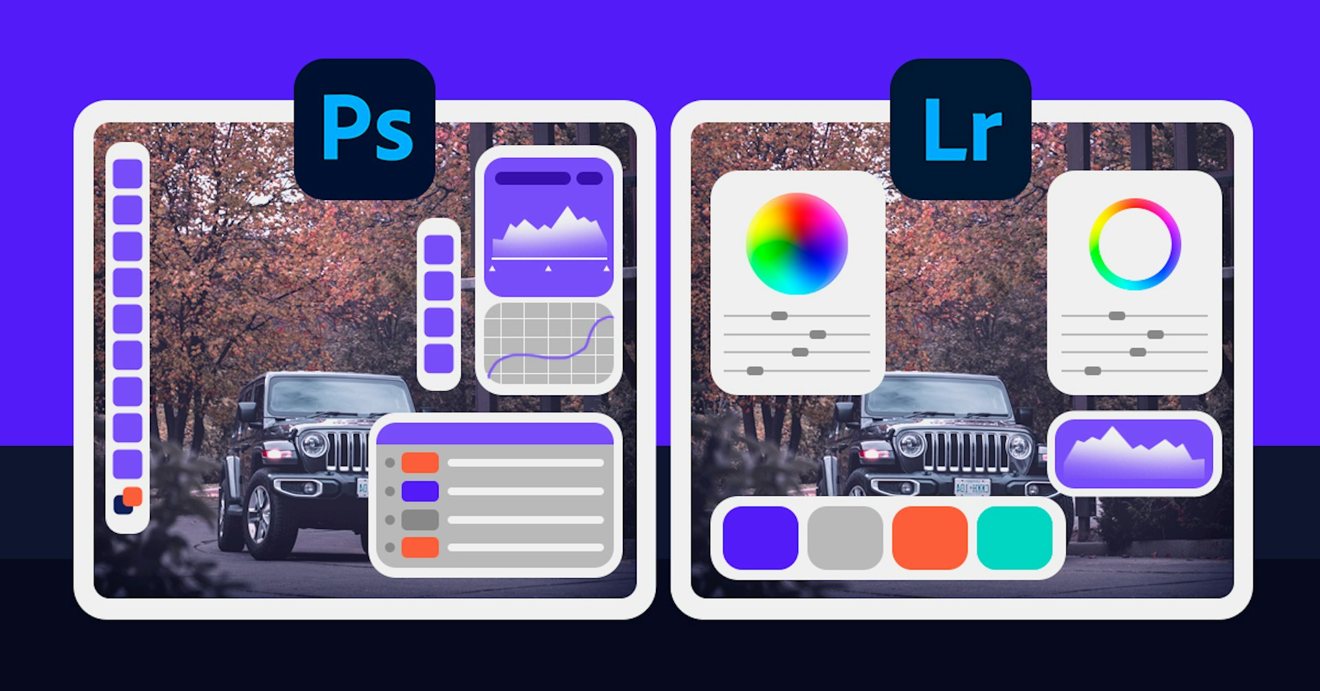 Photoshop vs Lightroom: el mejor programa de edición de fotos