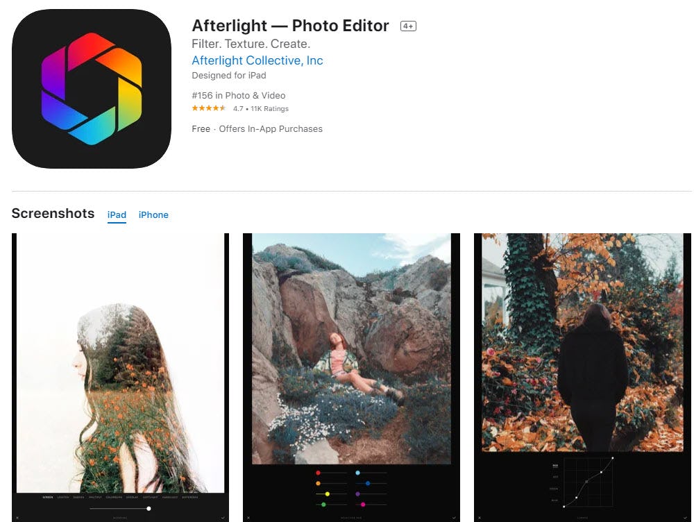 Afterlight: la mejor aplicación para editar fotos de forma rápida y sencilla