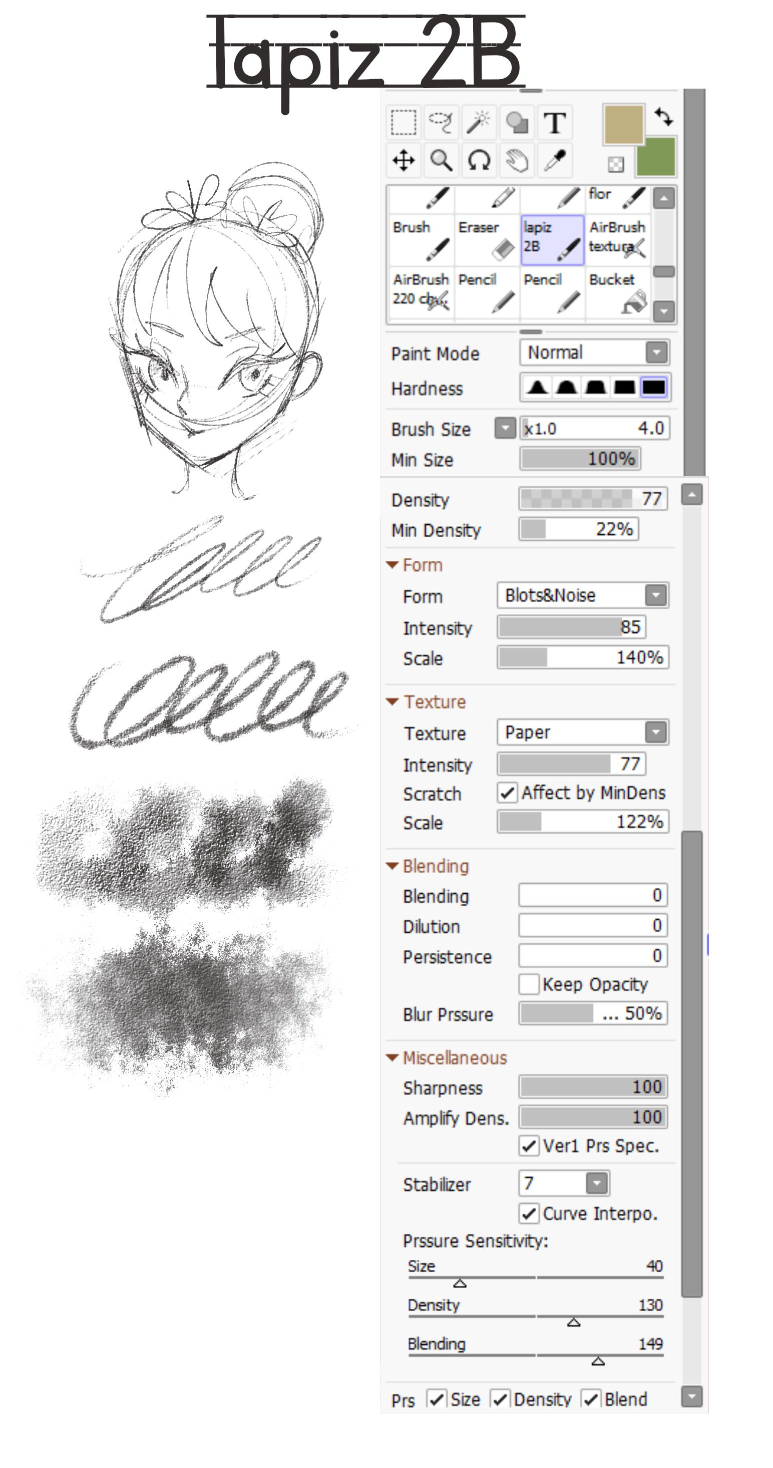 Pinc Is Para Paint Tool SAI Um Guia Com Tudo O Que Voc Precisa Saber   Pinceles Para Paint Tool Sai 